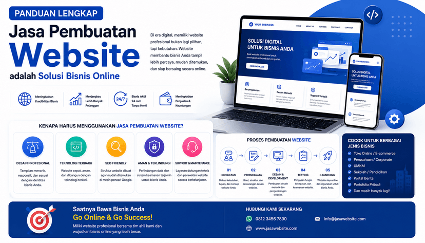 Panduan Lengkap Memilih Jasa Pembuatan Website adalah Solusi Bisnis Online